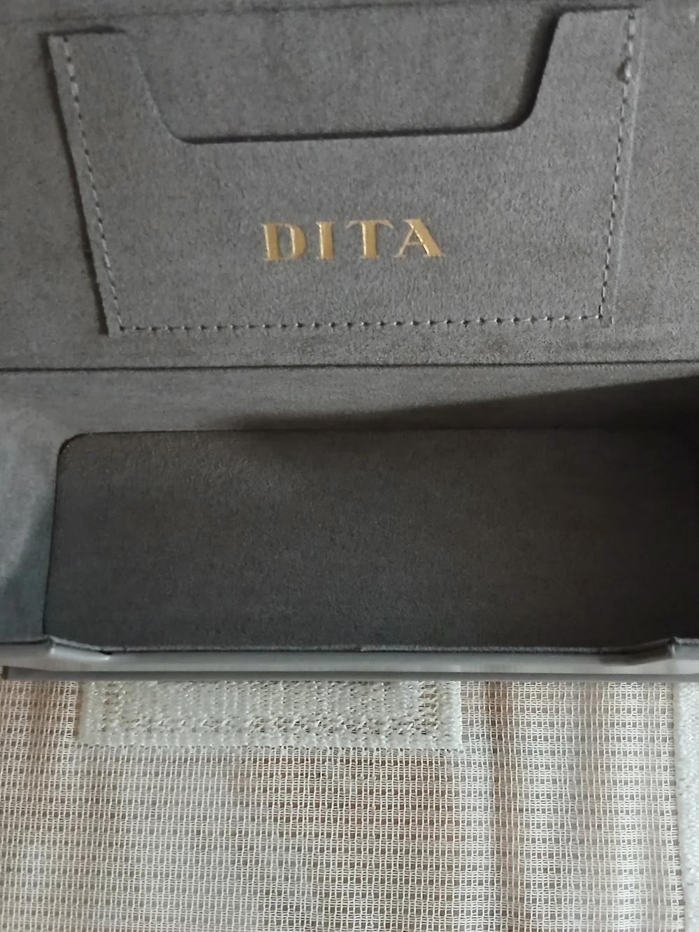 DITA Sunglasses Eyeglasses Case Only Mint